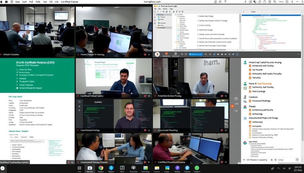CEH practice labs online image