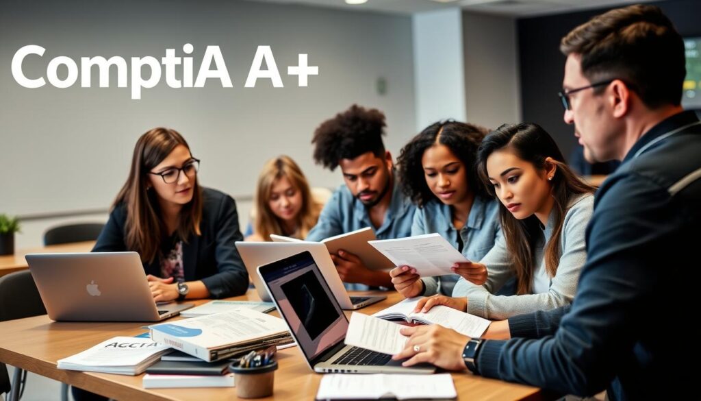 CompTIA A+ certification training image