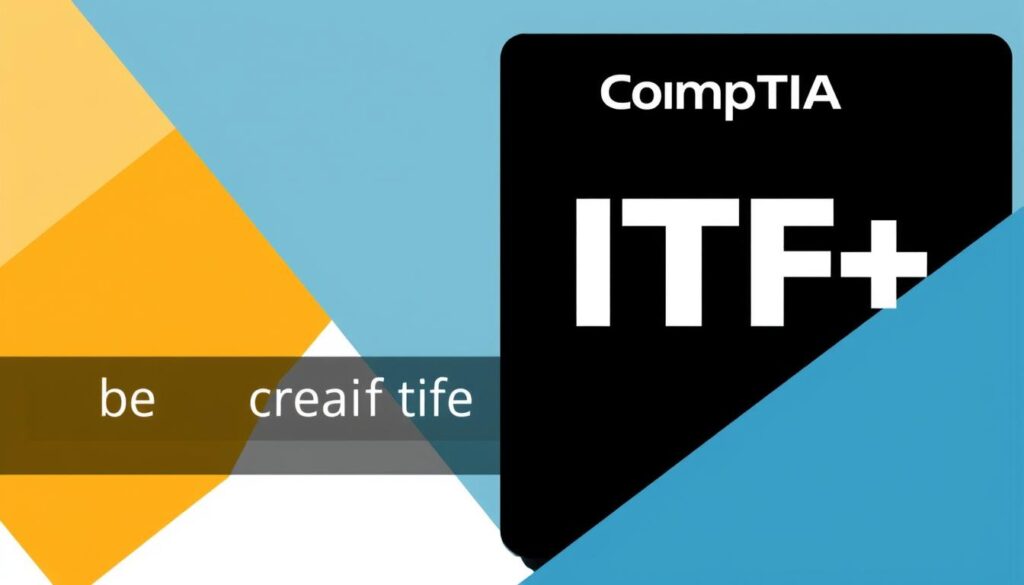 Get an image of CompTIA ITF+ certification