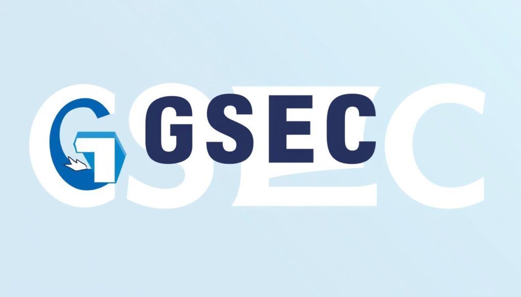 Get an image of a GSEC certification logo.