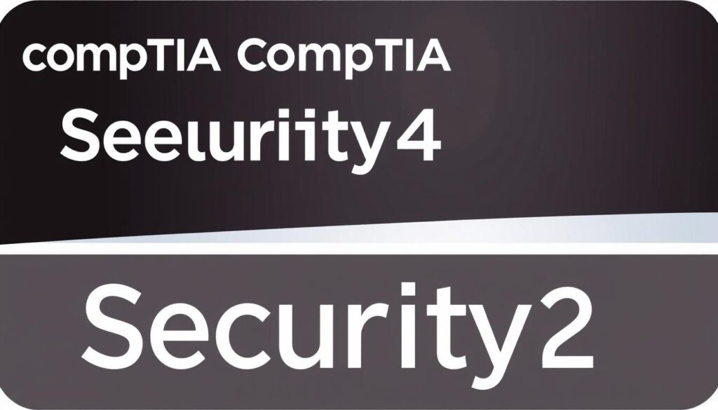Image of a CompTIA Security+ certification logo